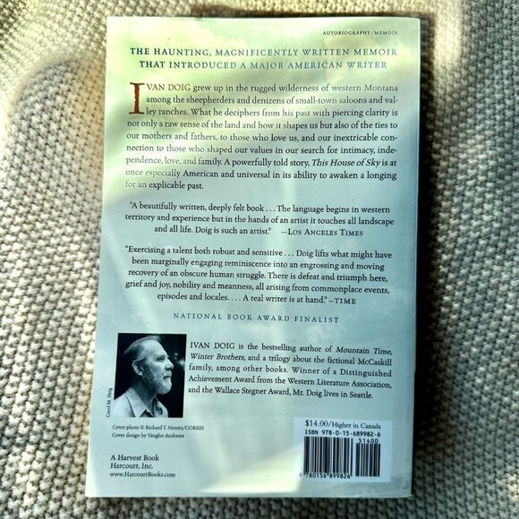 This House Of Sky by Ivan Doig | Memoir, Nature Writing | Paperback Book - Picture 2 of 2